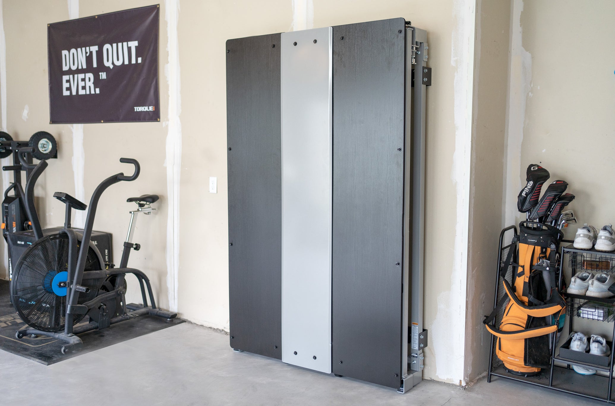 Wall-Mounted F9 Fold-Away Functional Trainer